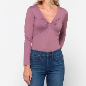 Flattering Violet Bodysuit